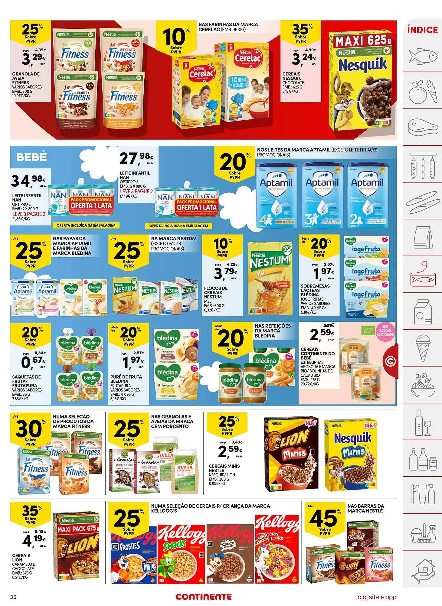Folheto Folheto Continente de 25 de março até 31 de março 2025 - Pagina 35