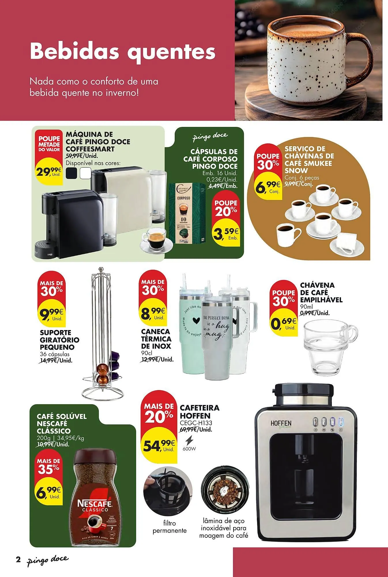 Folheto Folheto Pingo Doce de 6 de março até 26 de março 2025 - Pagina 2