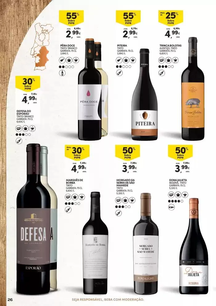 Folheto Queijos, Enchidos e Vinhos de 21 de janeiro até 9 de fevereiro 2025 - Pagina 26