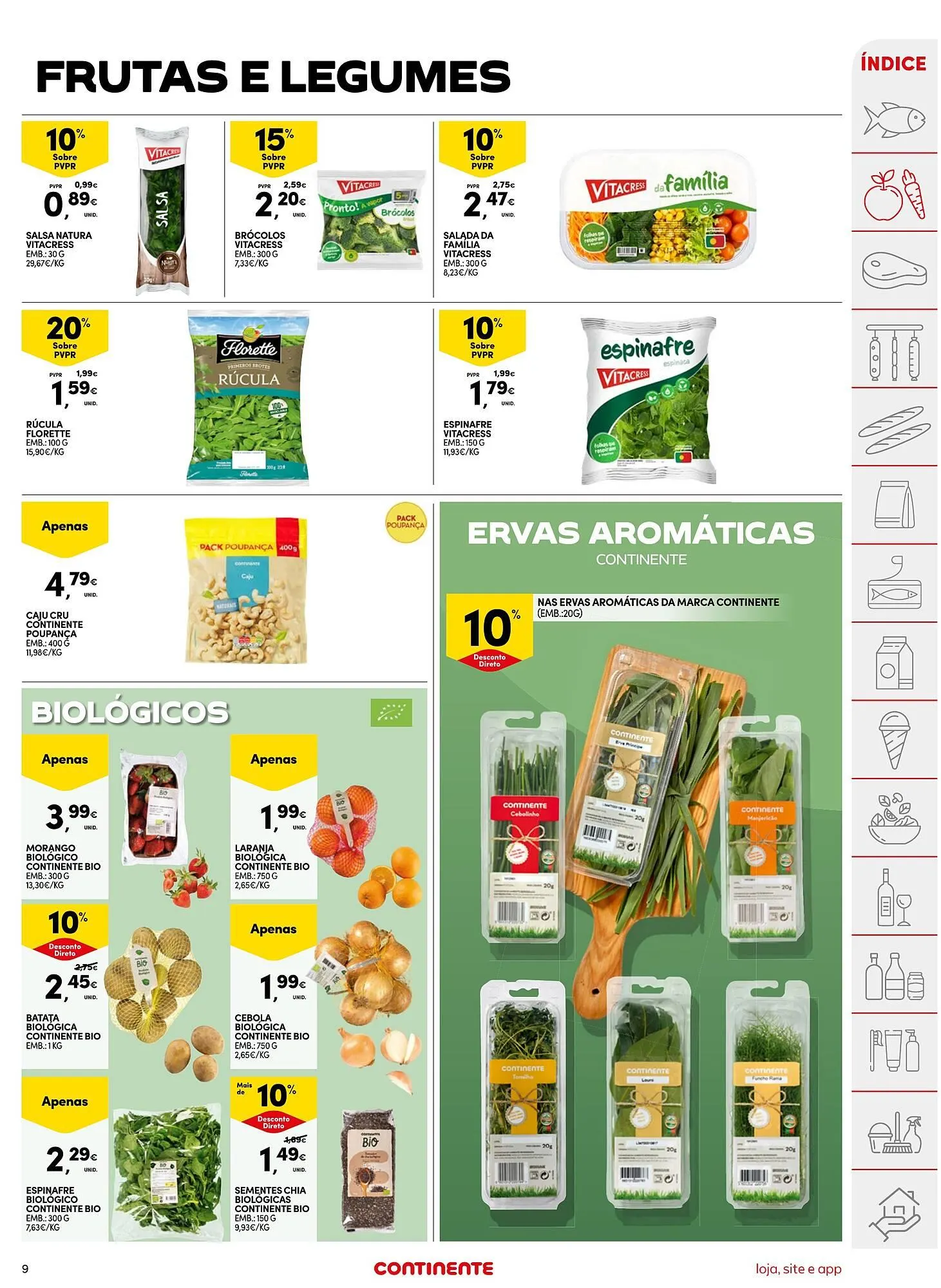 Folheto Folheto Continente de 10 de março até 16 de março 2026 - Pagina 9