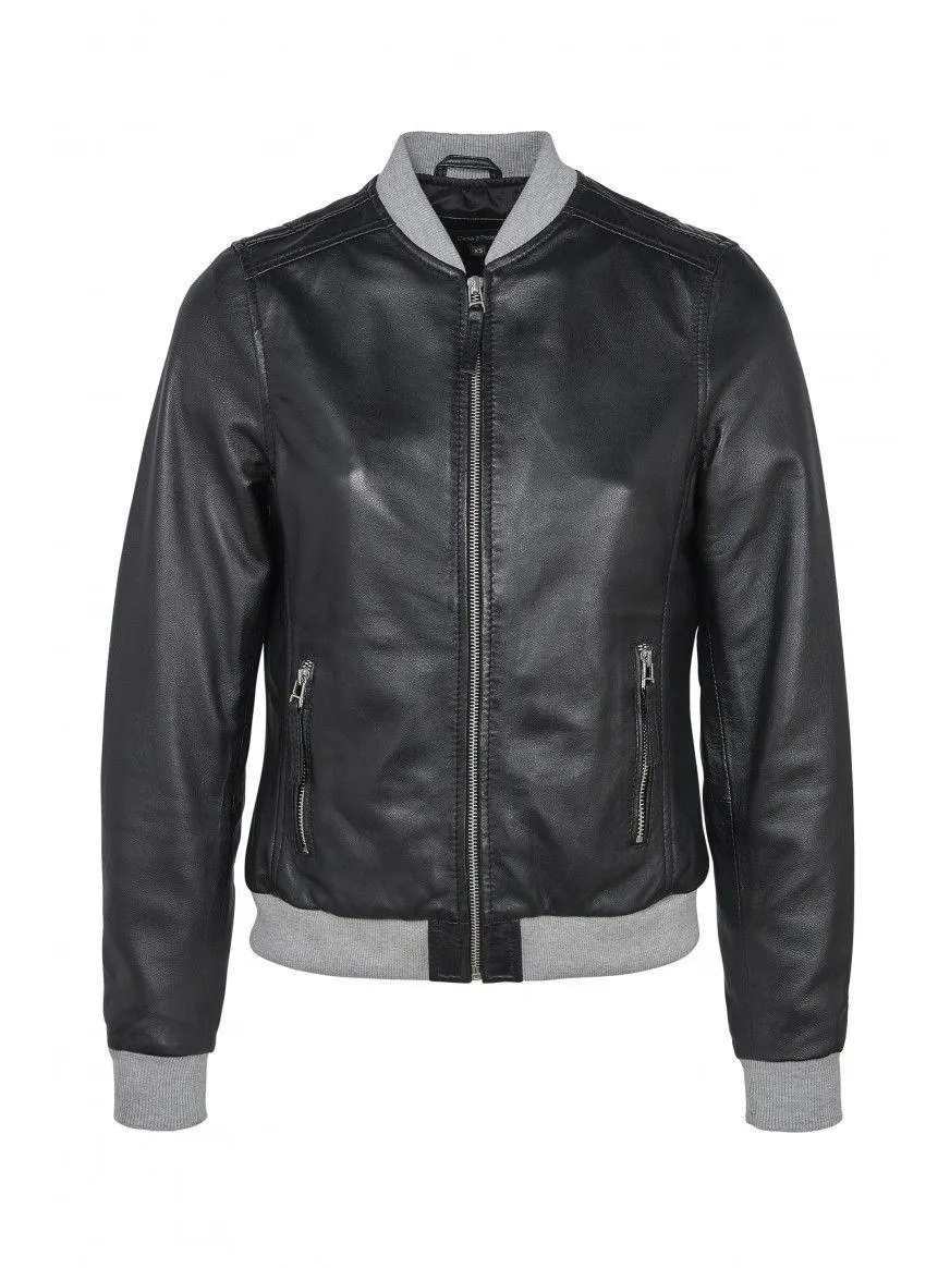 Blusão em pele Elisa
