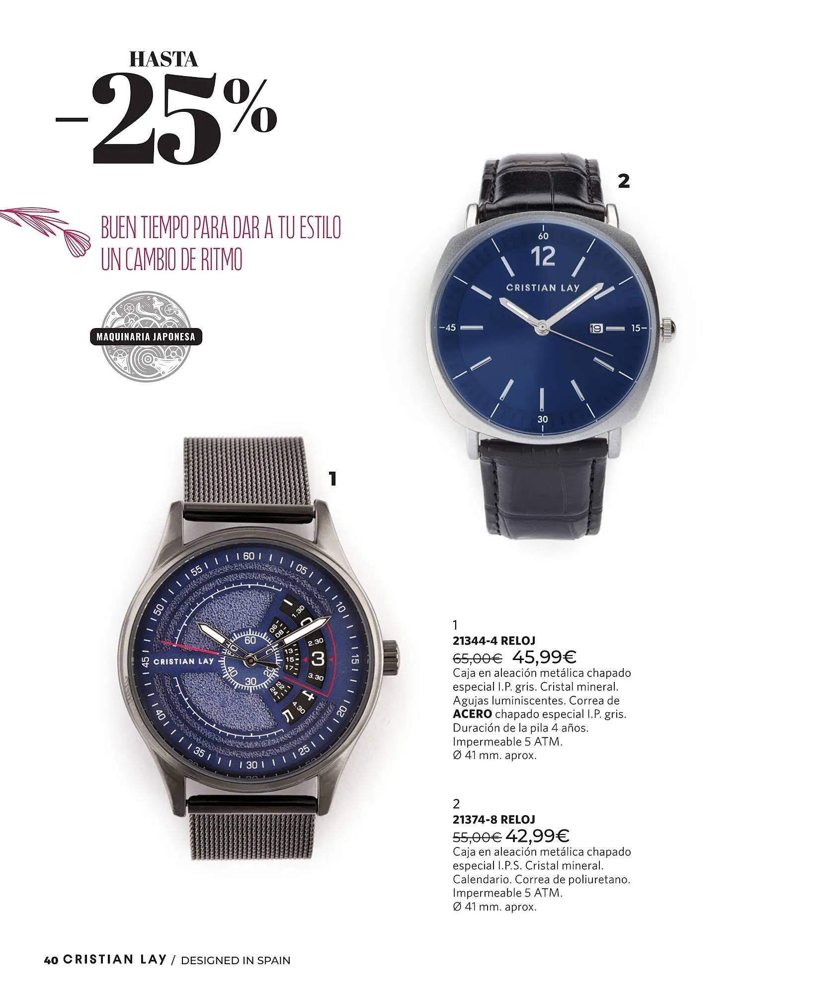 Folheto Catálogo Cristian Lay de 25 de março até 12 de abril 2026 - Pagina 40