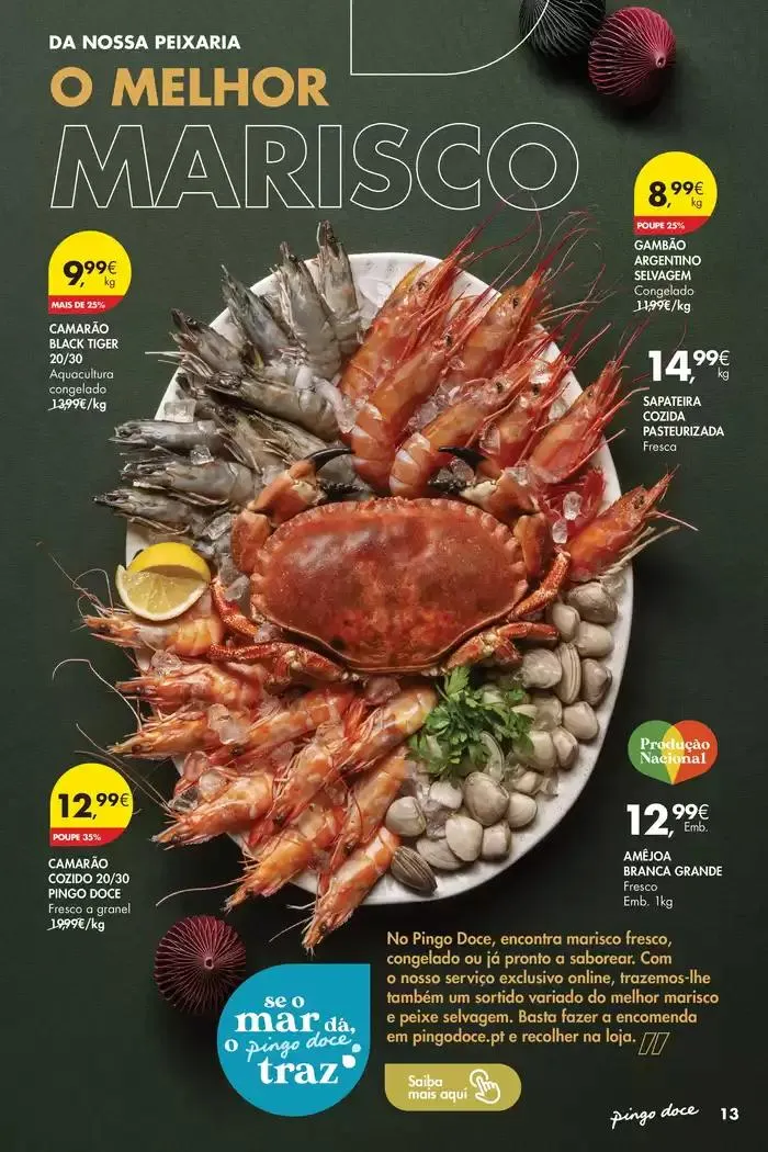 Folheto Pingo Doce Catálogo de Natal de 11 de dezembro até 11 de janeiro 2025 - Pagina 13
