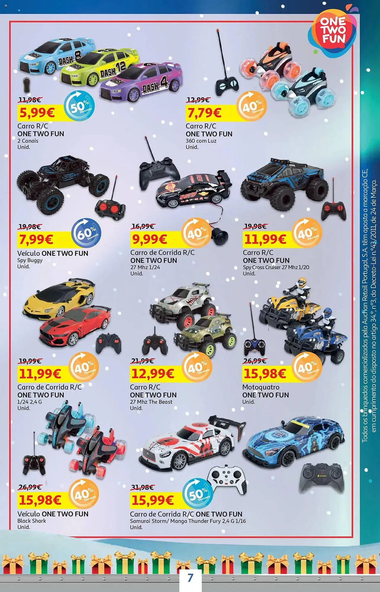 Folheto Folheto Auchan de 5 de dezembro até 25 de dezembro 2025 - Pagina 7