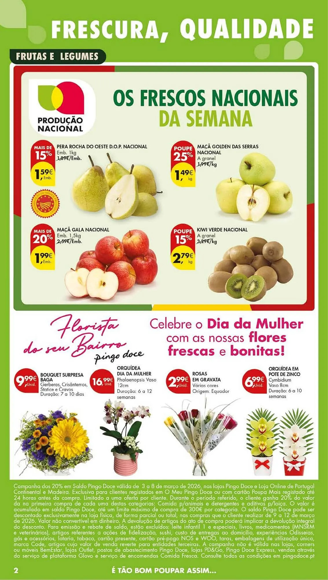Folheto Folheto Pingo Doce de 3 de março até 9 de março 2026 - Pagina 2