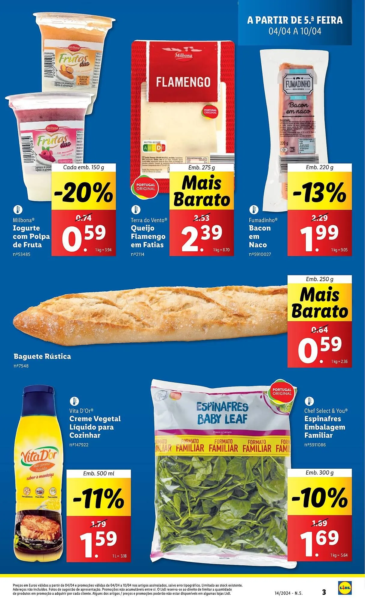 Folheto Folheto Lidl de 4 de abril até 10 de abril 2024 - Pagina 3