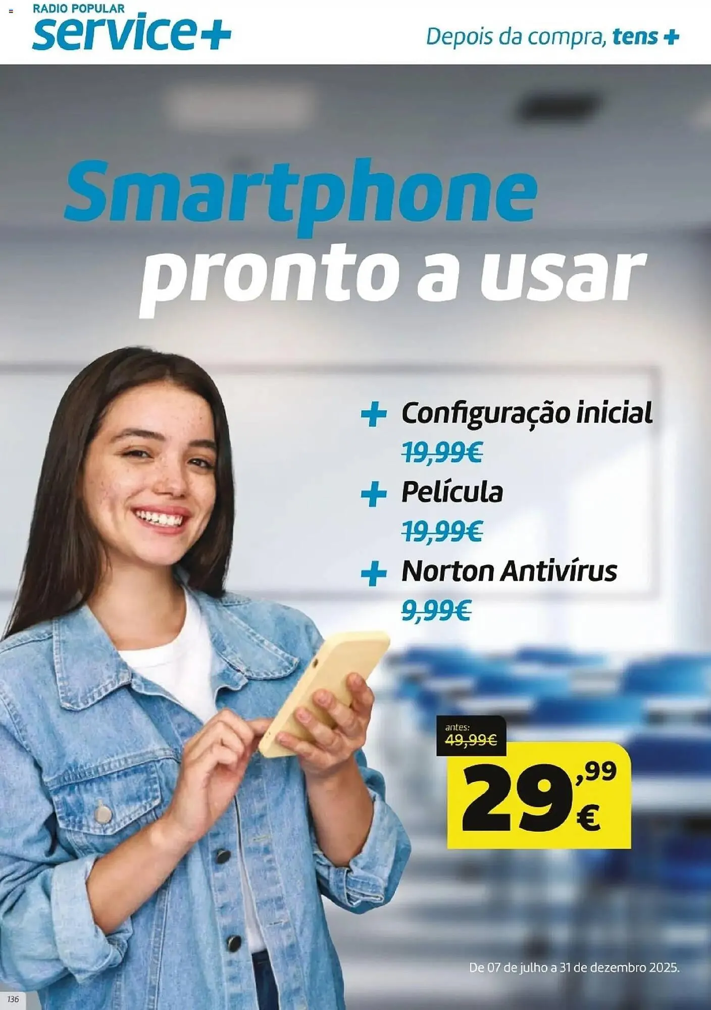 Folheto Folheto Radio Popular de 5 de dezembro até 26 de dezembro 2025 - Pagina 136