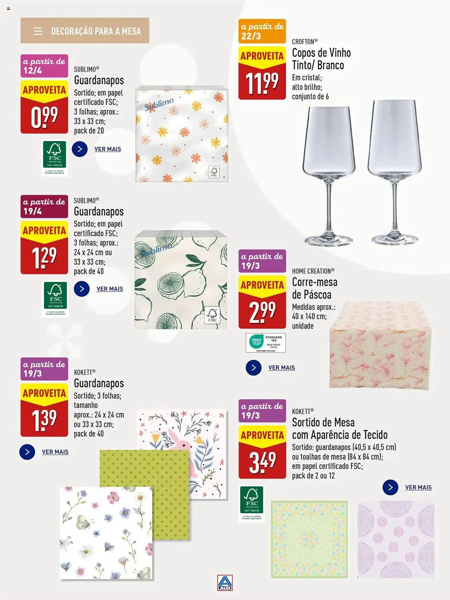 Folheto Folheto ALDI de 19 de março até 30 de abril 2025 - Pagina 31