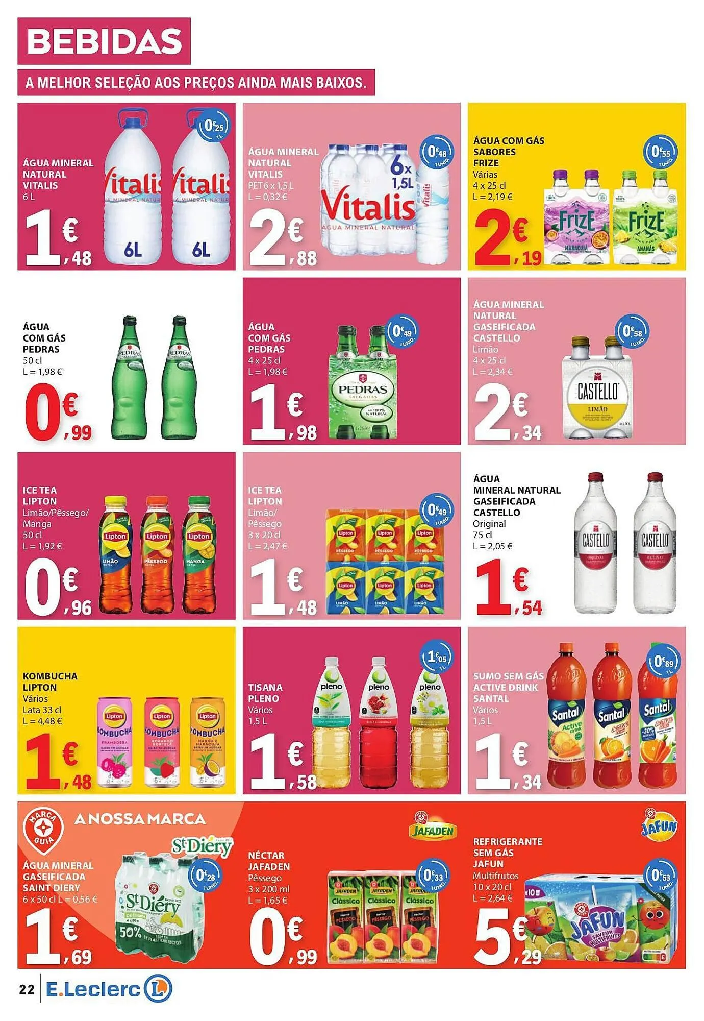 Folheto Folheto E.Leclerc de 26 de fevereiro até 4 de março 2026 - Pagina 22