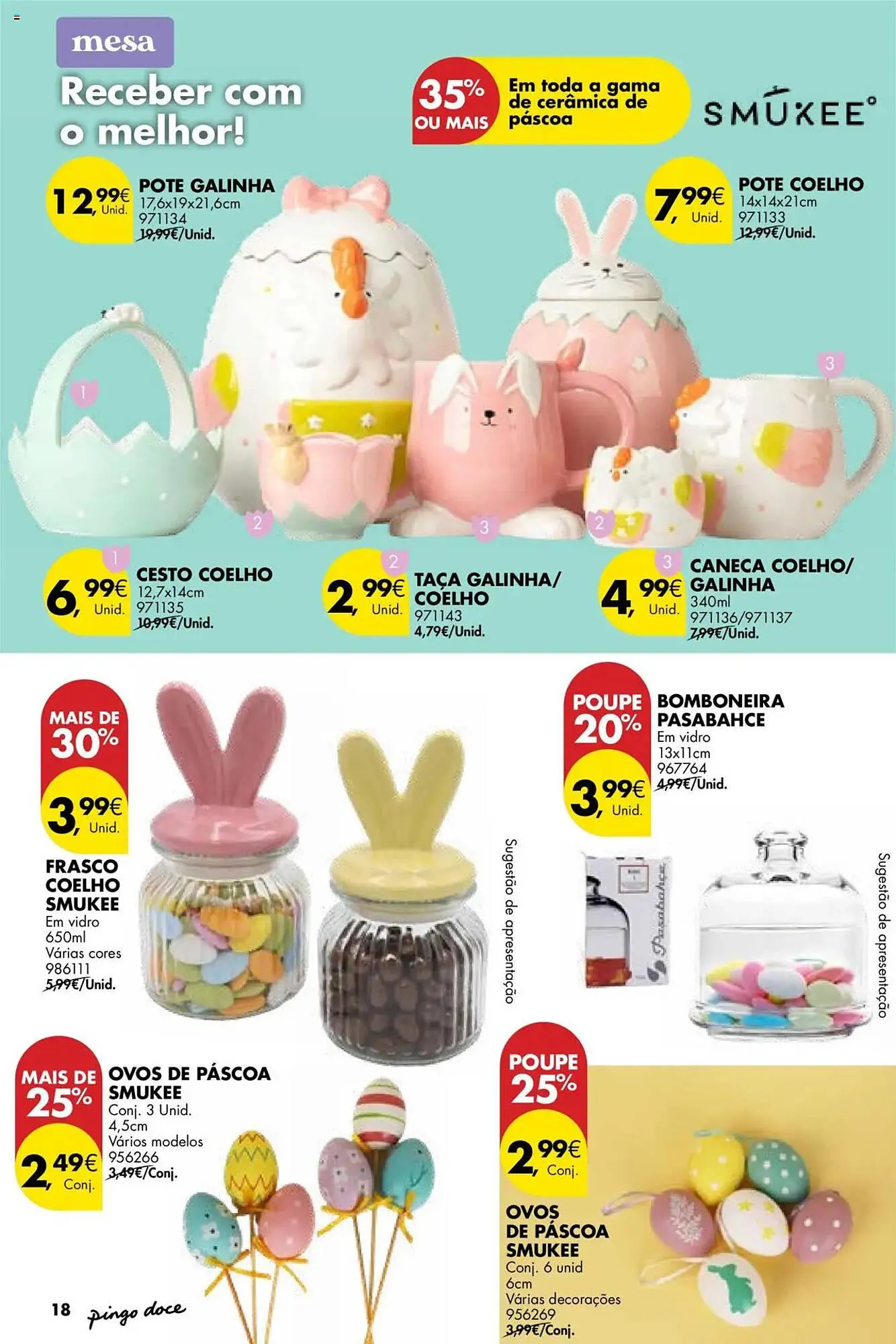 Folheto Folheto Pingo Doce de 18 de março até 21 de abril 2025 - Pagina 18