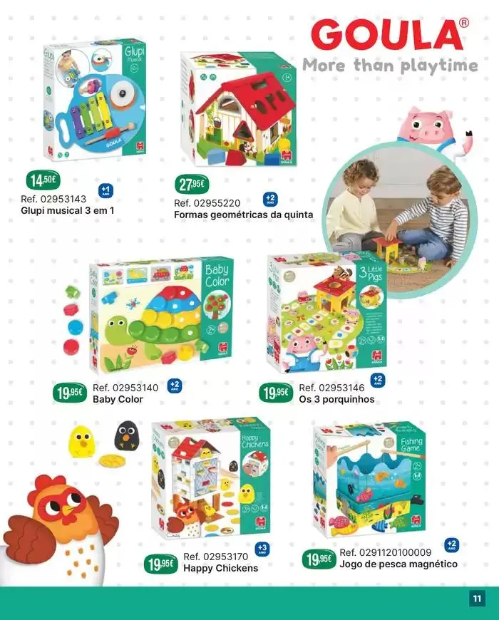 Folheto Catálogo De Brinquedos de 3 de dezembro até 31 de dezembro 2024 - Pagina 11