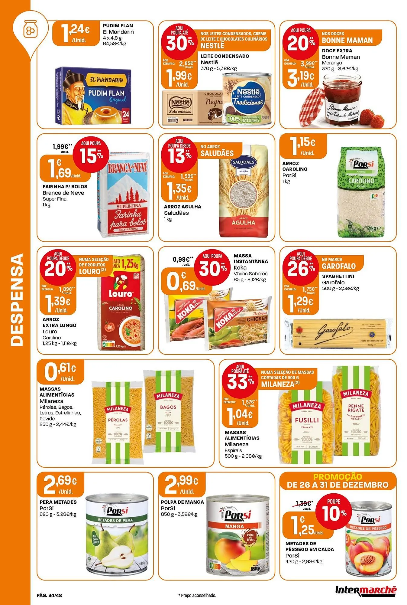 Folheto Folheto Intermarché de 26 de dezembro até 31 de dezembro 2025 - Pagina 34