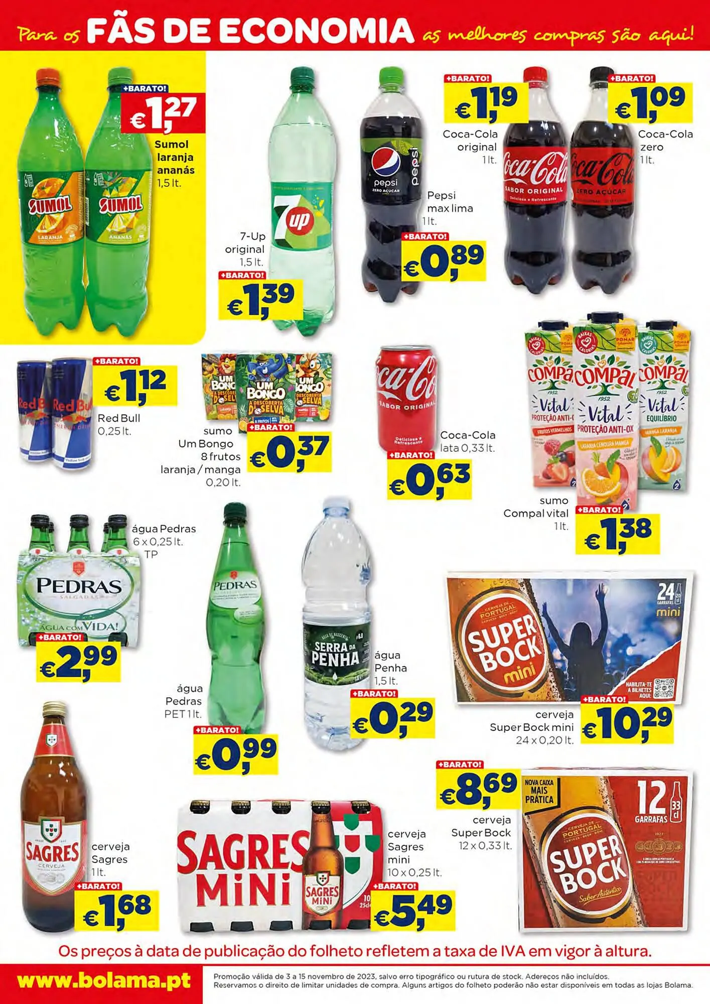 Folheto Folheto Bolama de 3 de novembro até 15 de novembro 2023 - Pagina 10