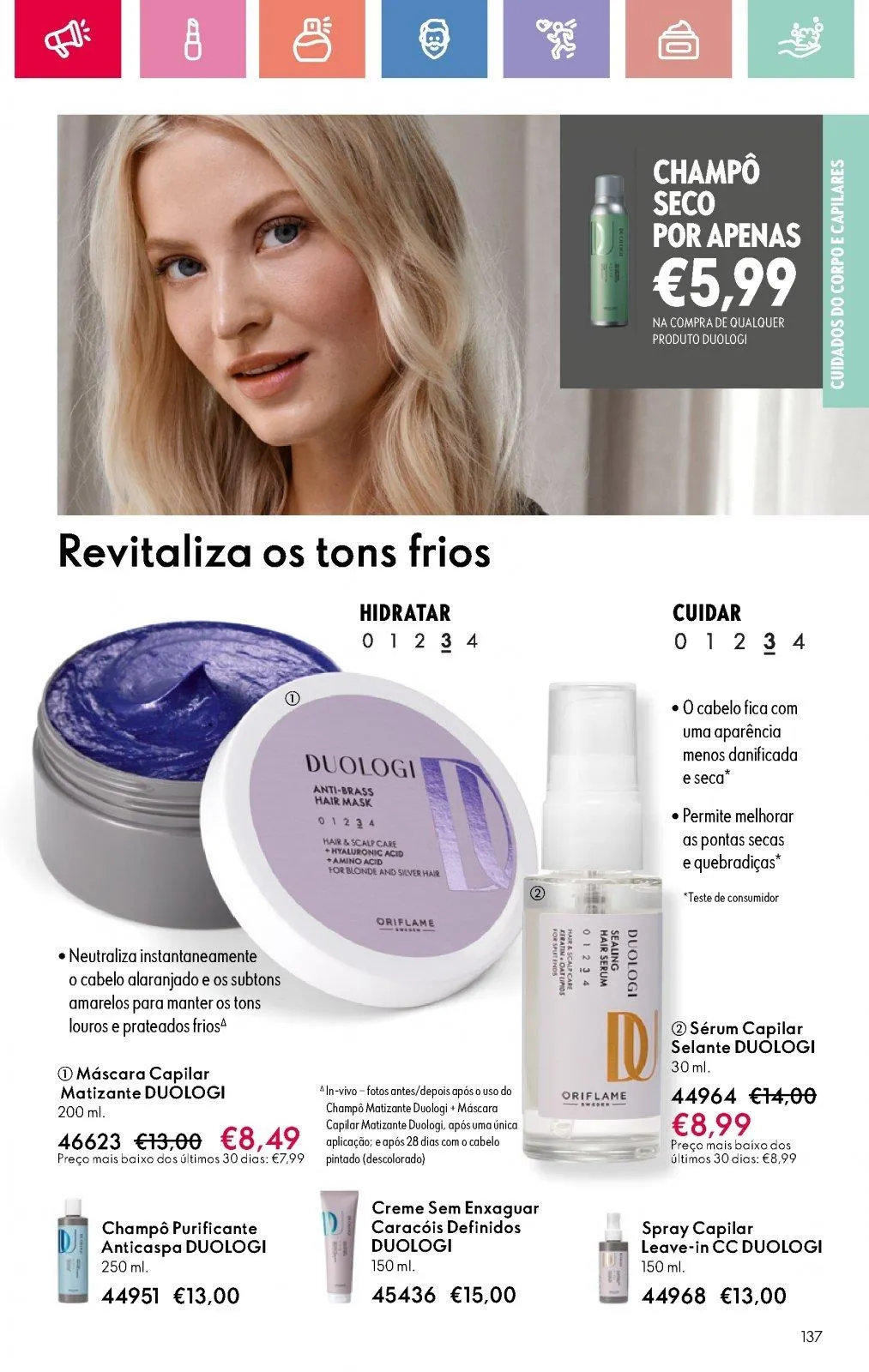 Folheto Folheto de Oriflame até 05.07.2025 de 18 de junho até 5 de julho 2025 - Pagina 137