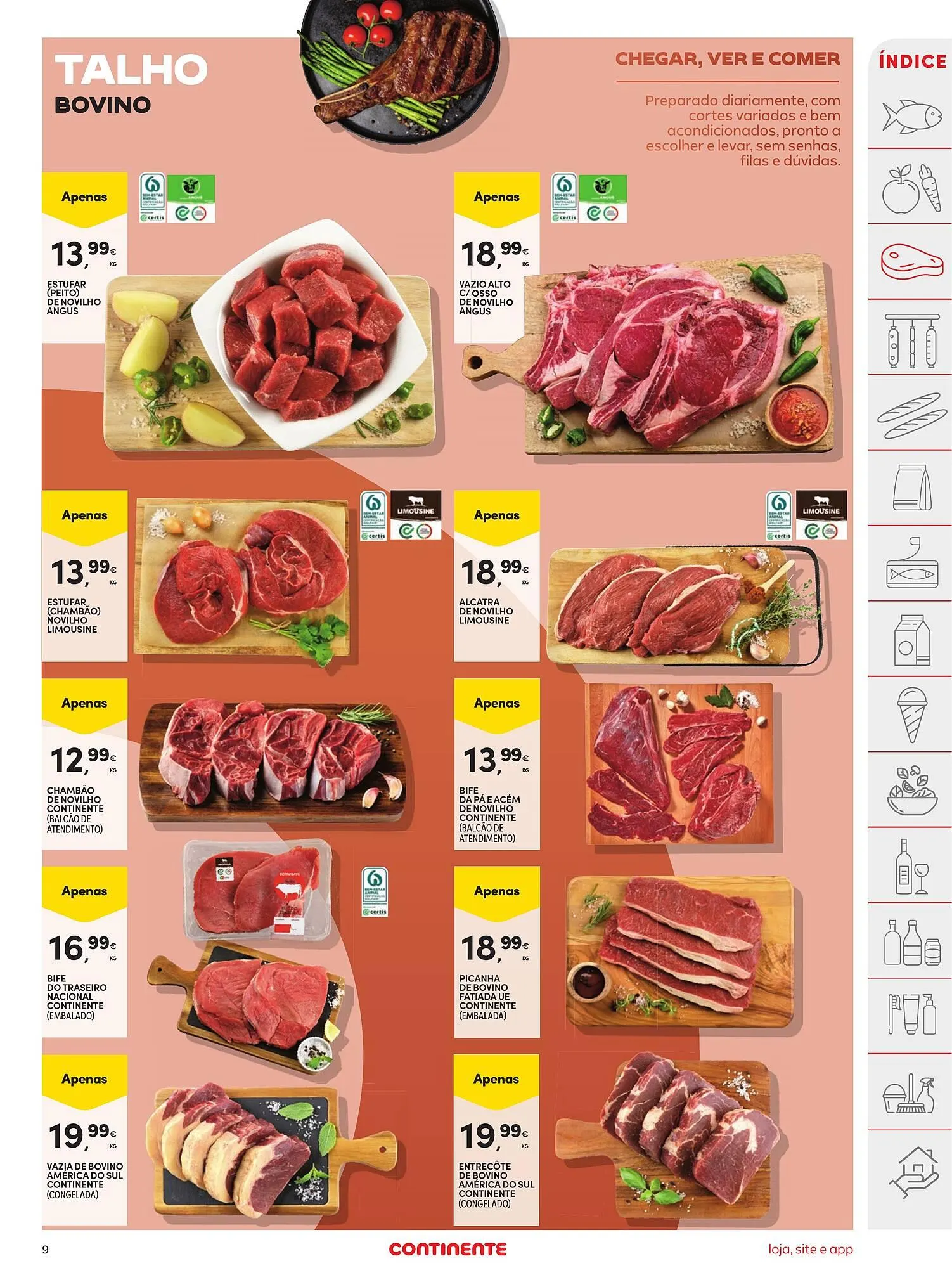 Folheto Folheto Continente de 17 de março até 23 de março 2026 - Pagina 9