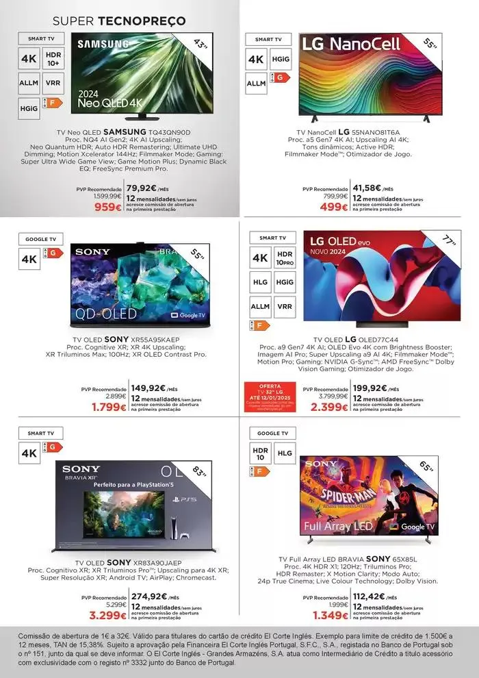 Folheto El Corte Inglés - folheto tecnologia de 7 de janeiro até 19 de janeiro 2025 - Pagina 3