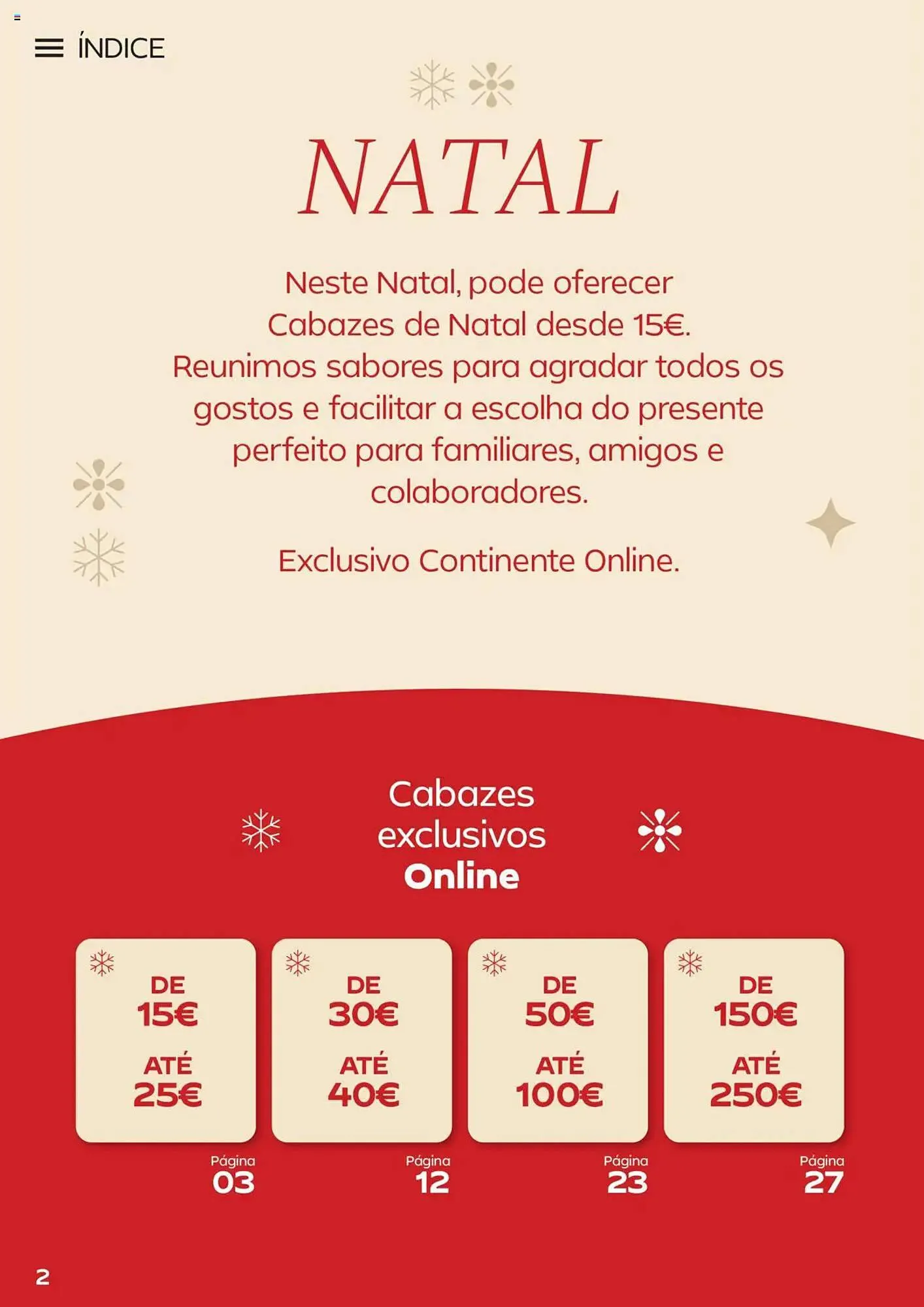 Folheto Folheto Continente de 6 de outubro até 6 de janeiro 2026 - Pagina 2