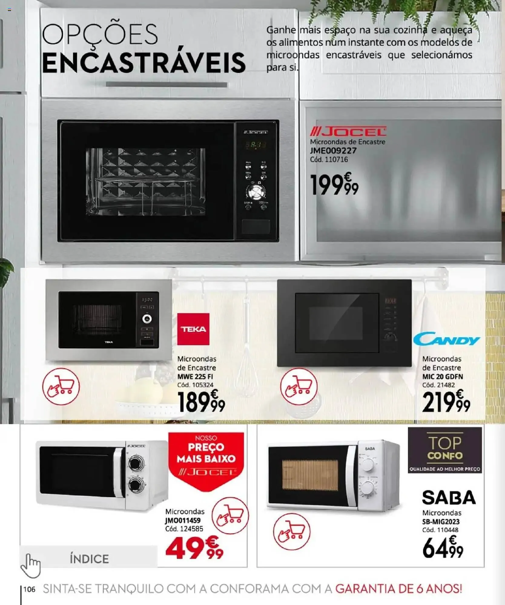 Folheto Folheto Conforama de 27 de março até 31 de julho 2025 - Pagina 106