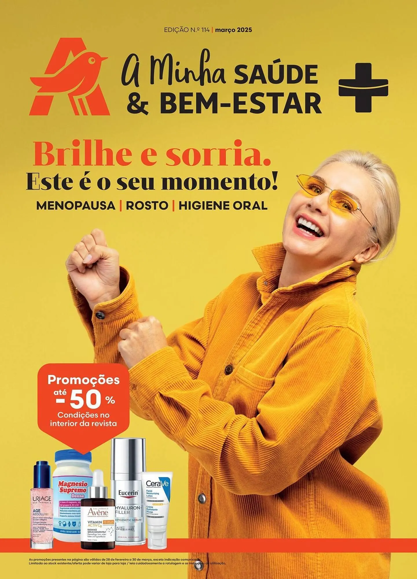 Folheto Folheto Auchan de 27 de fevereiro até 31 de março 2025 - Pagina 1