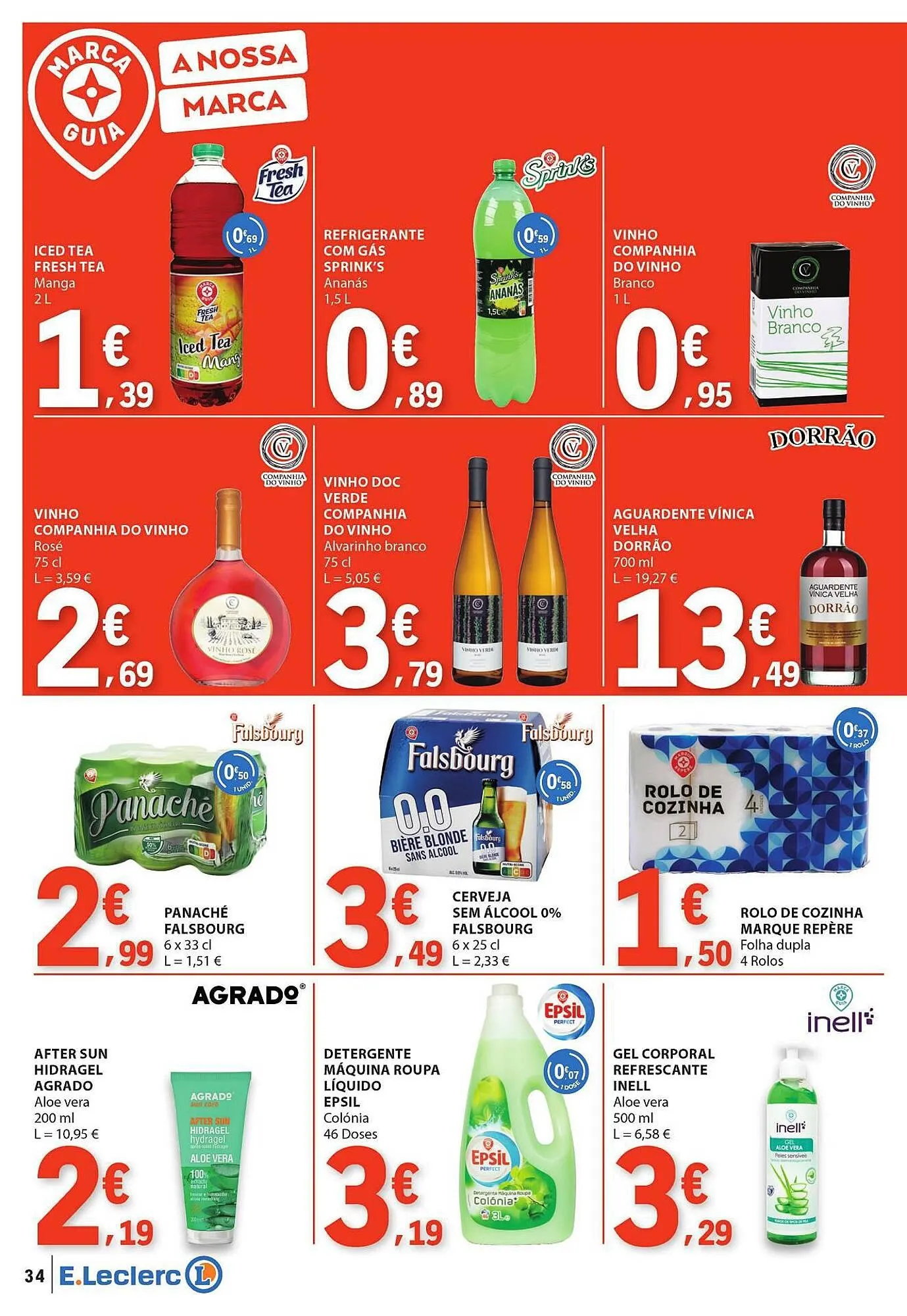 Folheto Folheto E.Leclerc de 5 de junho até 11 de junho 2025 - Pagina 34