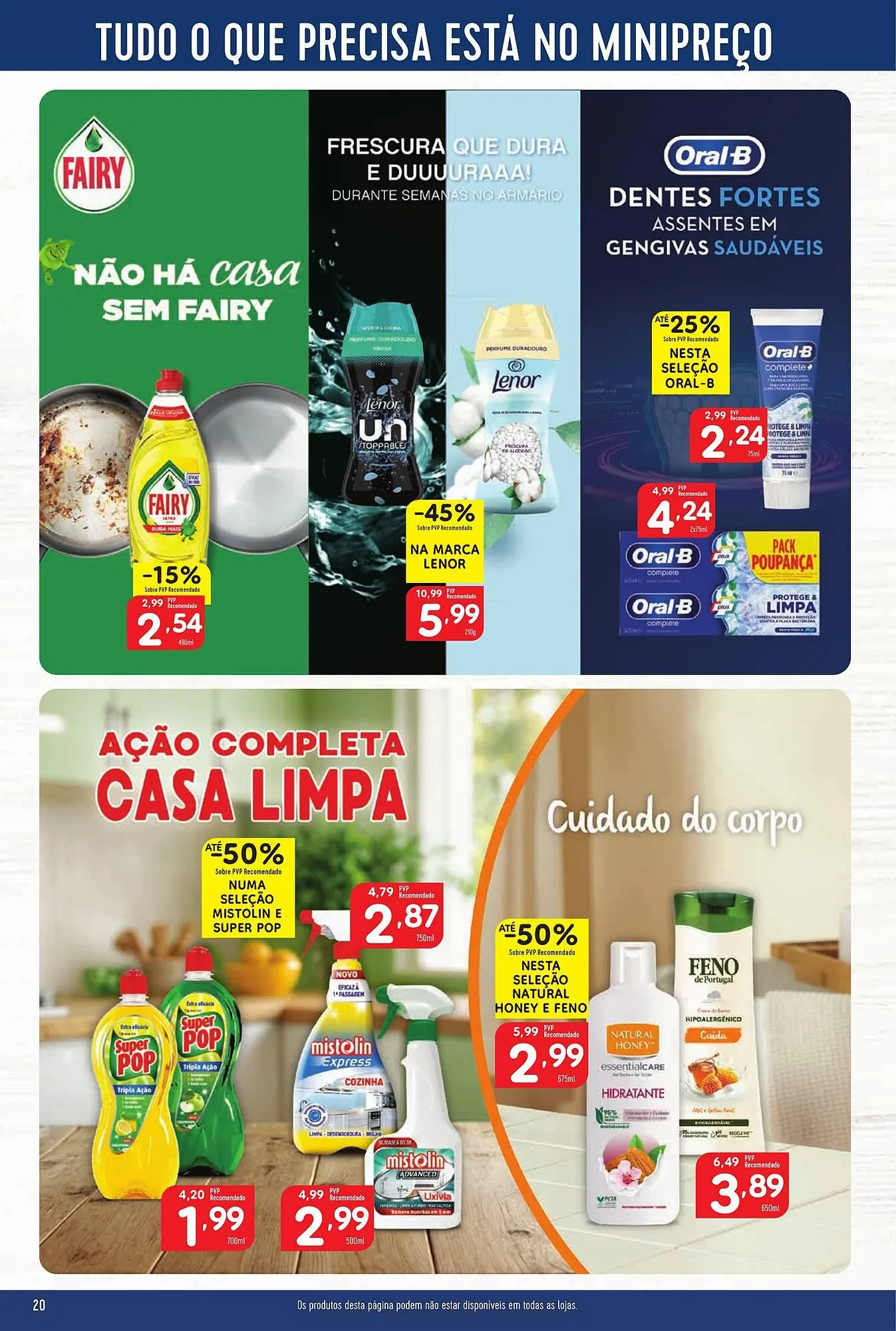 Folheto Folheto Minipreço de 20 de março até 26 de março 2025 - Pagina 20
