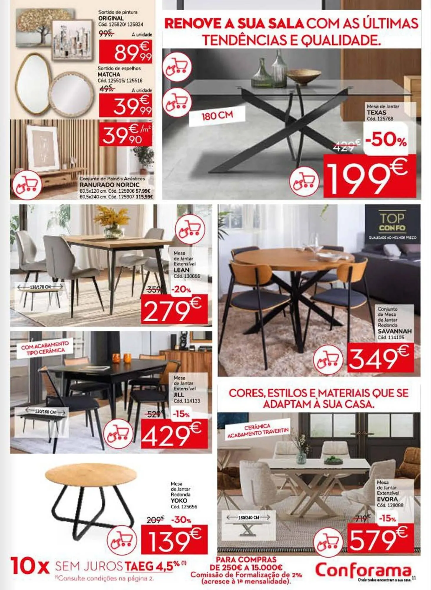 Folheto Folheto Conforama de 2 de março até 25 de março 2026 - Pagina 11
