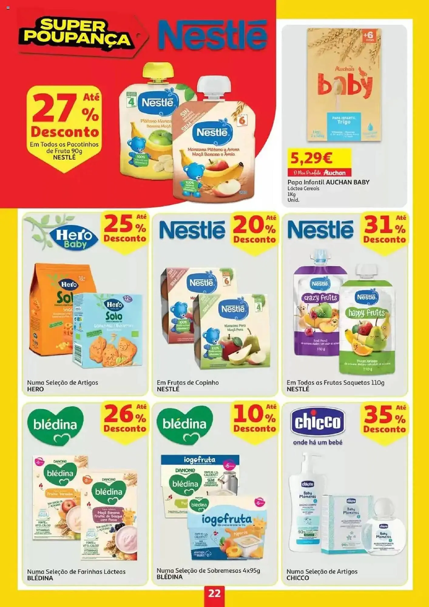 Folheto Folheto Auchan de 5 de junho até 12 de junho 2025 - Pagina 22