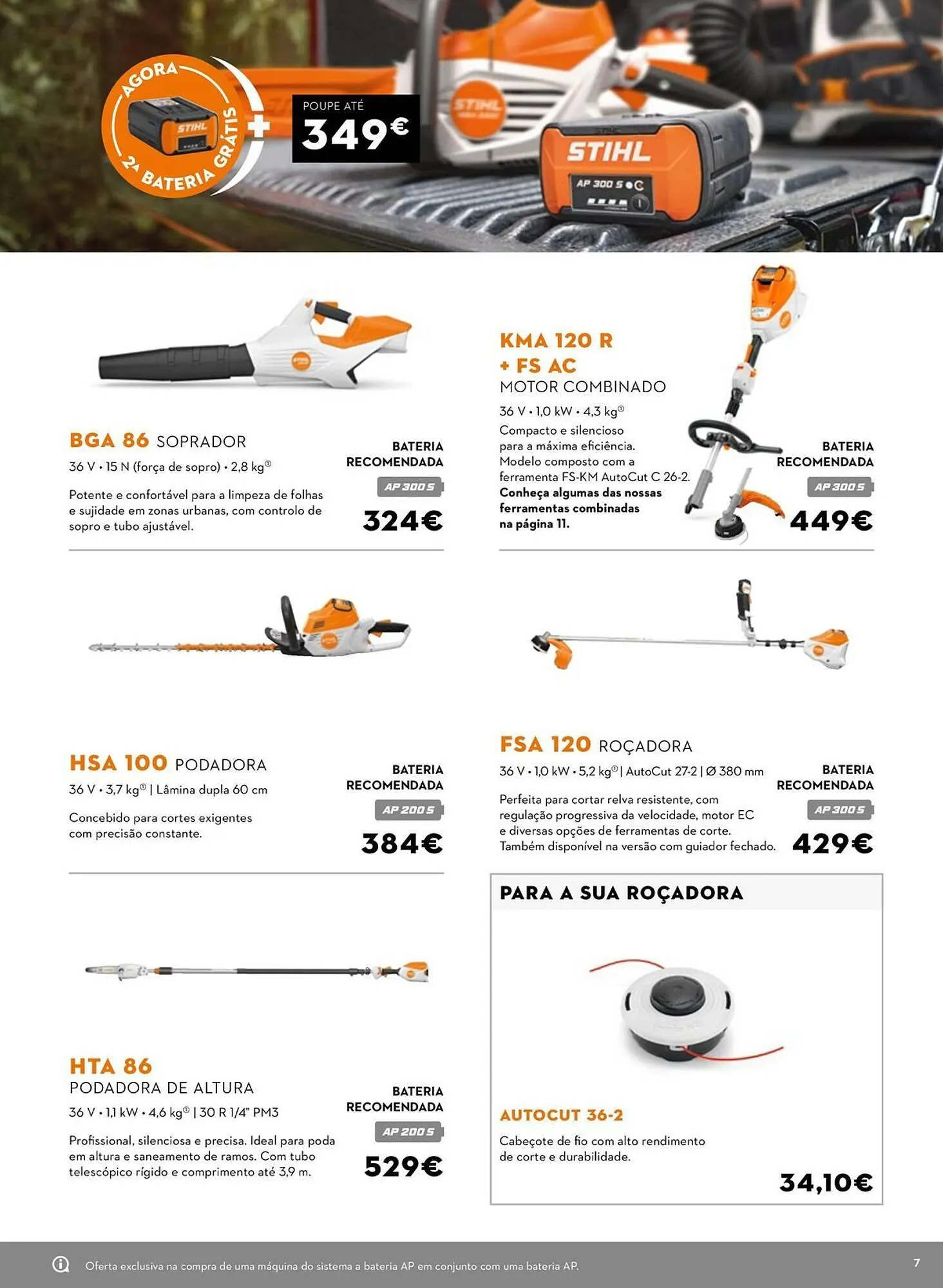 Folheto Catálogo Stihl de 24 de novembro até 10 de janeiro 2026 - Pagina 7