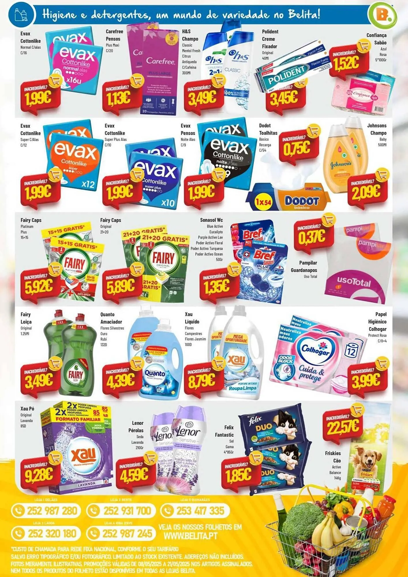 Folheto Folheto Belita de 8 de maio até 21 de maio 2025 - Pagina 8