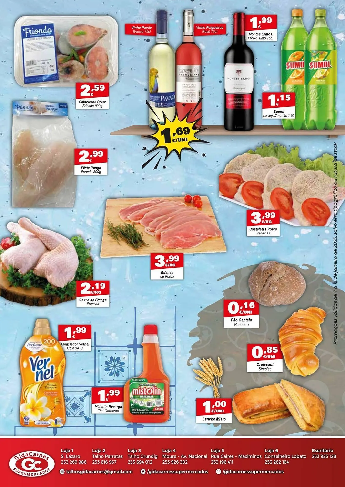 Folheto Folheto GidaCarnes Supermercados de 7 de janeiro até 13 de janeiro 2026 - Pagina 2