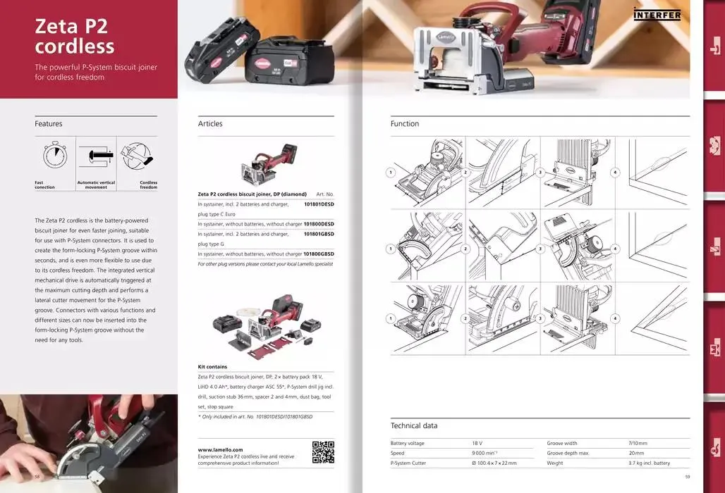 Folheto Novo! Catálogo Lamello 2025 de 6 de dezembro até 31 de dezembro 2025 - Pagina 30