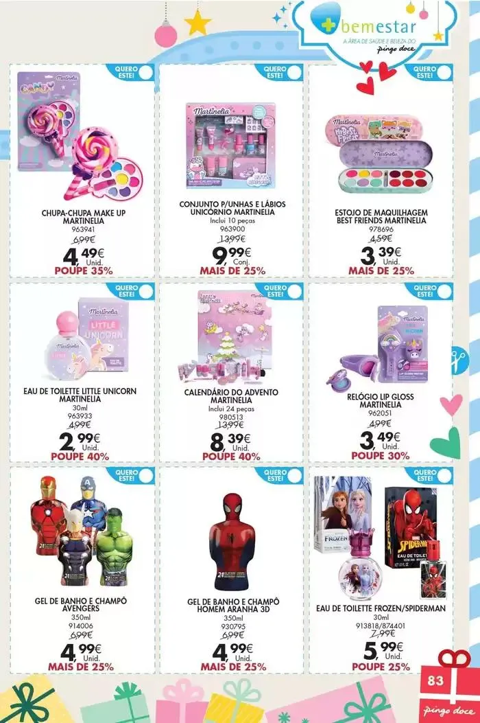 Folheto Descubra ofertas atrativas de 20 de novembro até 6 de janeiro 2025 - Pagina 81