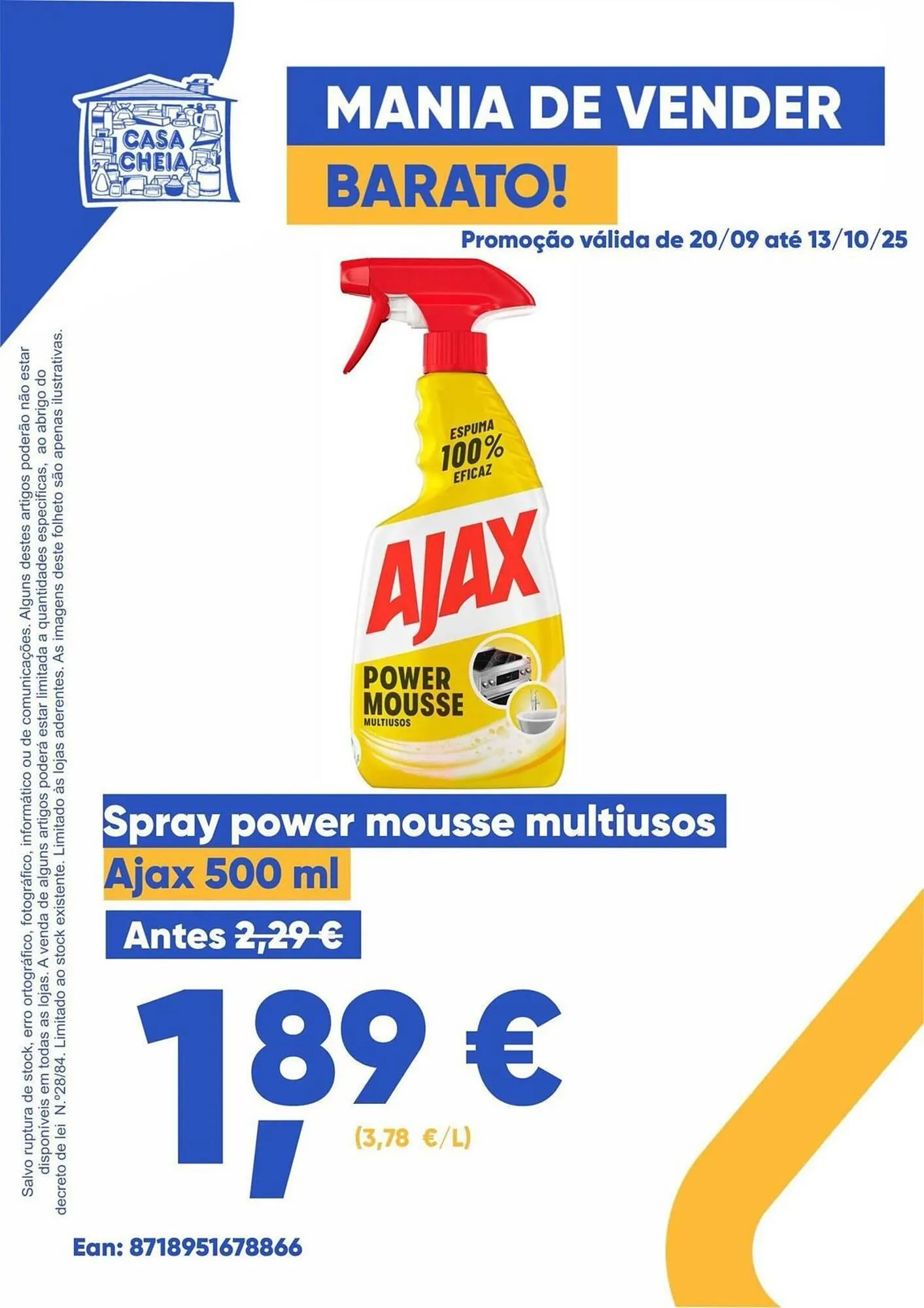 Folheto Folheto Casa Cheia de 22 de setembro até 13 de outubro 2025 - Pagina 3