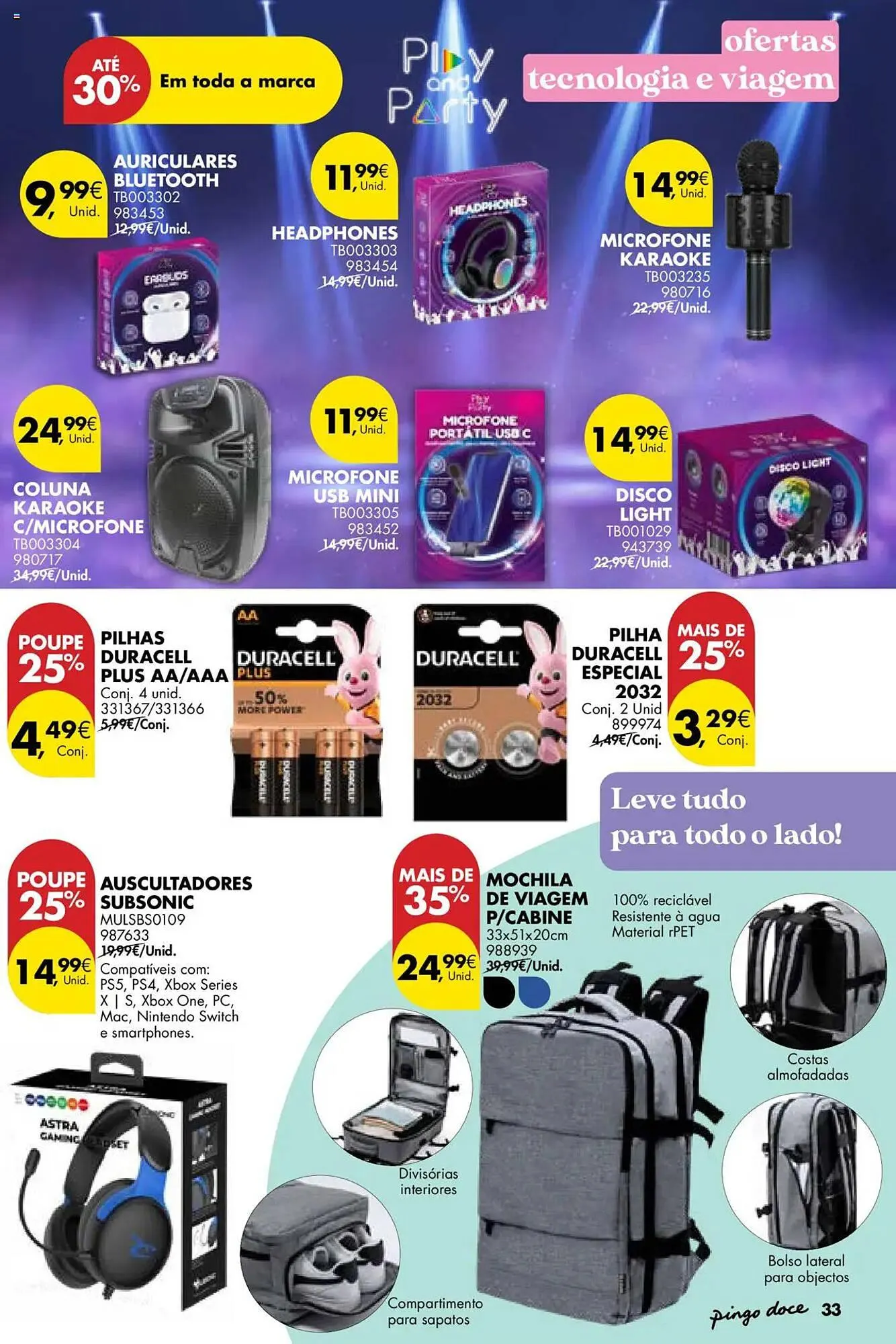 Folheto Folheto Pingo Doce de 18 de março até 21 de abril 2025 - Pagina 33