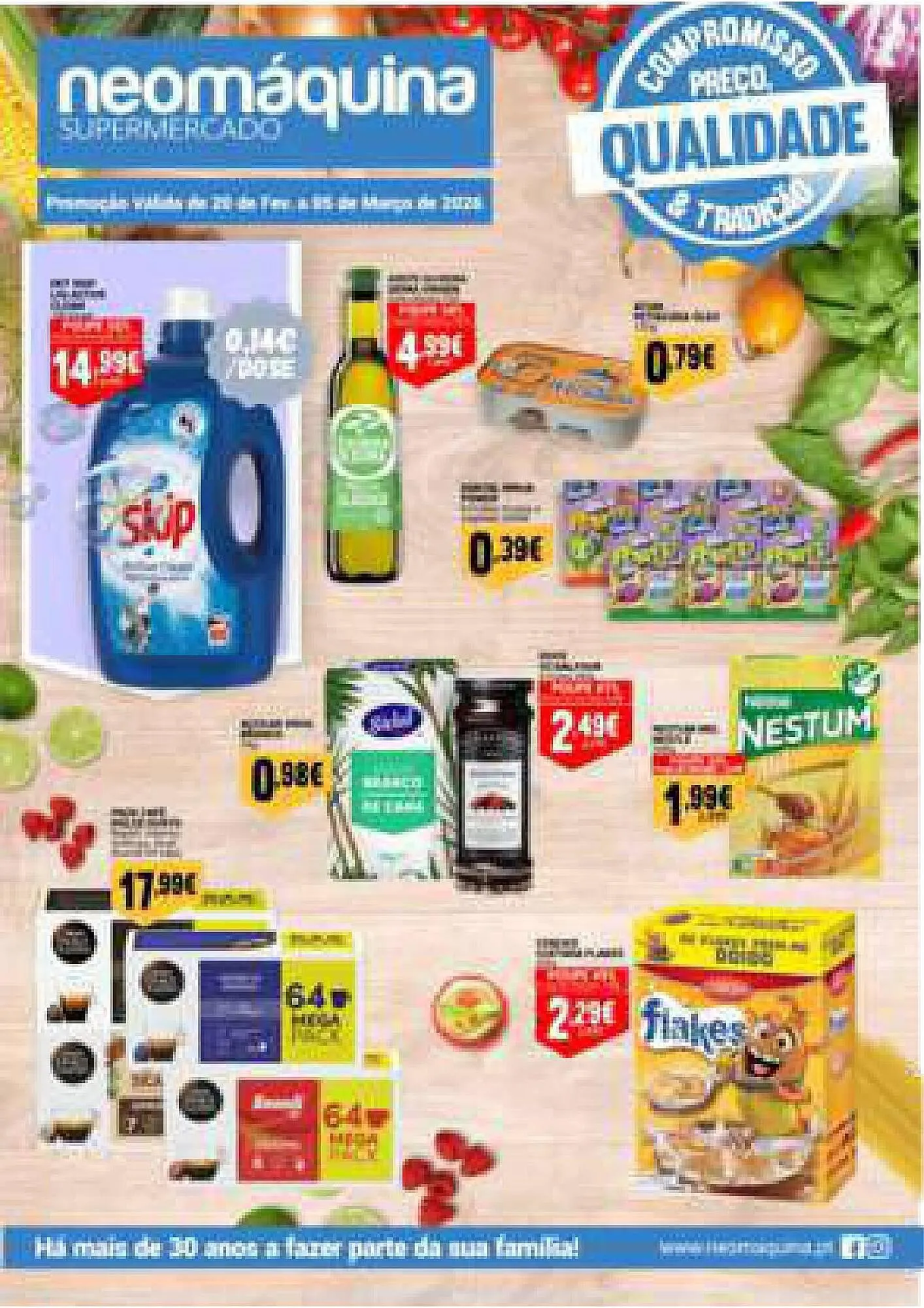 Folheto Folheto Neomáquina de 20 de fevereiro até 5 de março 2026 - Pagina 1