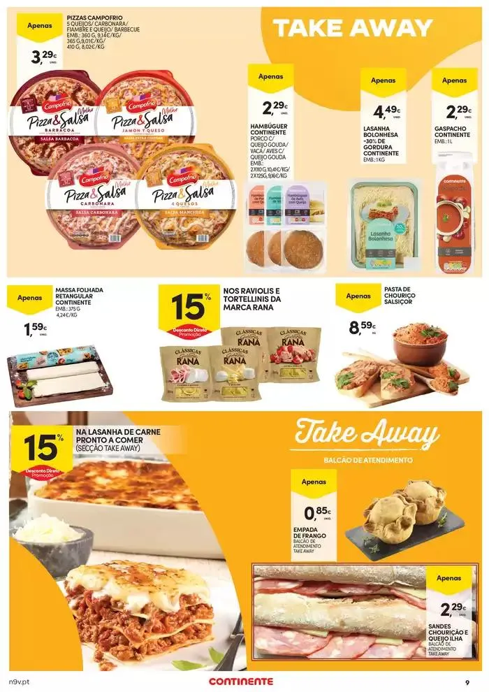 Folheto Açores: Em janeiro a poupança vem primeiro de 3 de janeiro até 22 de janeiro 2025 - Pagina 9