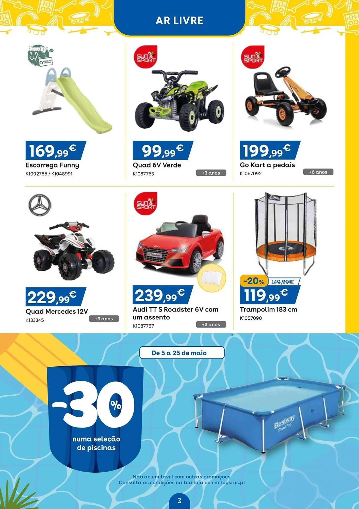 Folheto Folheto Toys R Us de 5 de maio até 25 de maio 2025 - Pagina 3