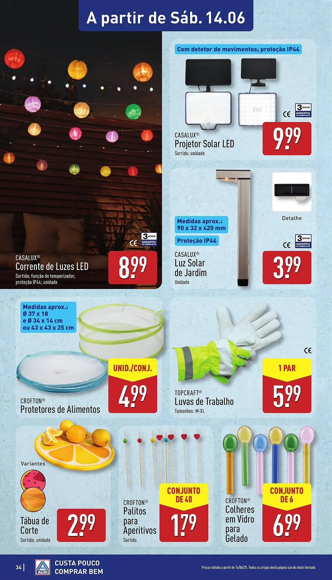 Folheto Folheto ALDI de 9 de junho até 15 de junho 2025 - Pagina 34