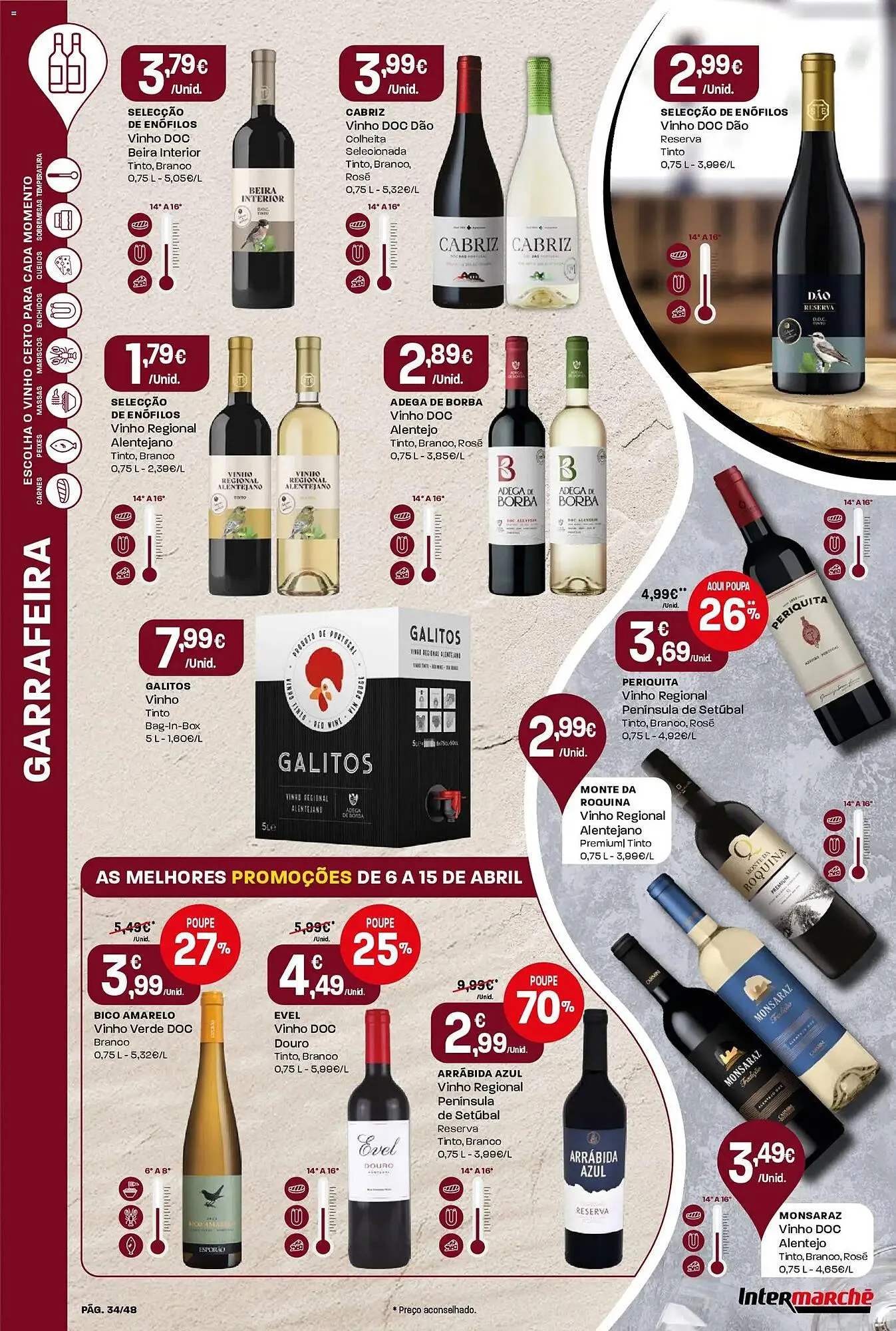 Folheto Folheto Intermarché de 6 de abril até 16 de abril 2026 - Pagina 34
