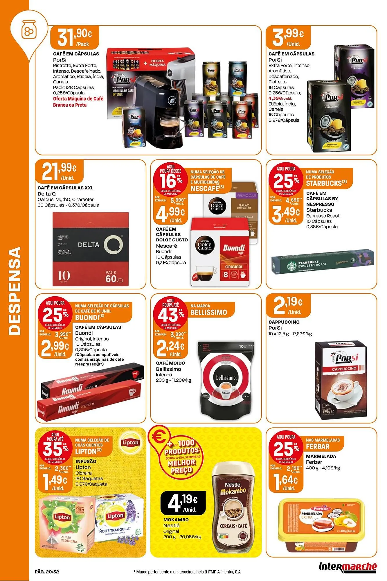 Folheto Folheto Intermarché de 10 de abril até 20 de abril 2025 - Pagina 20