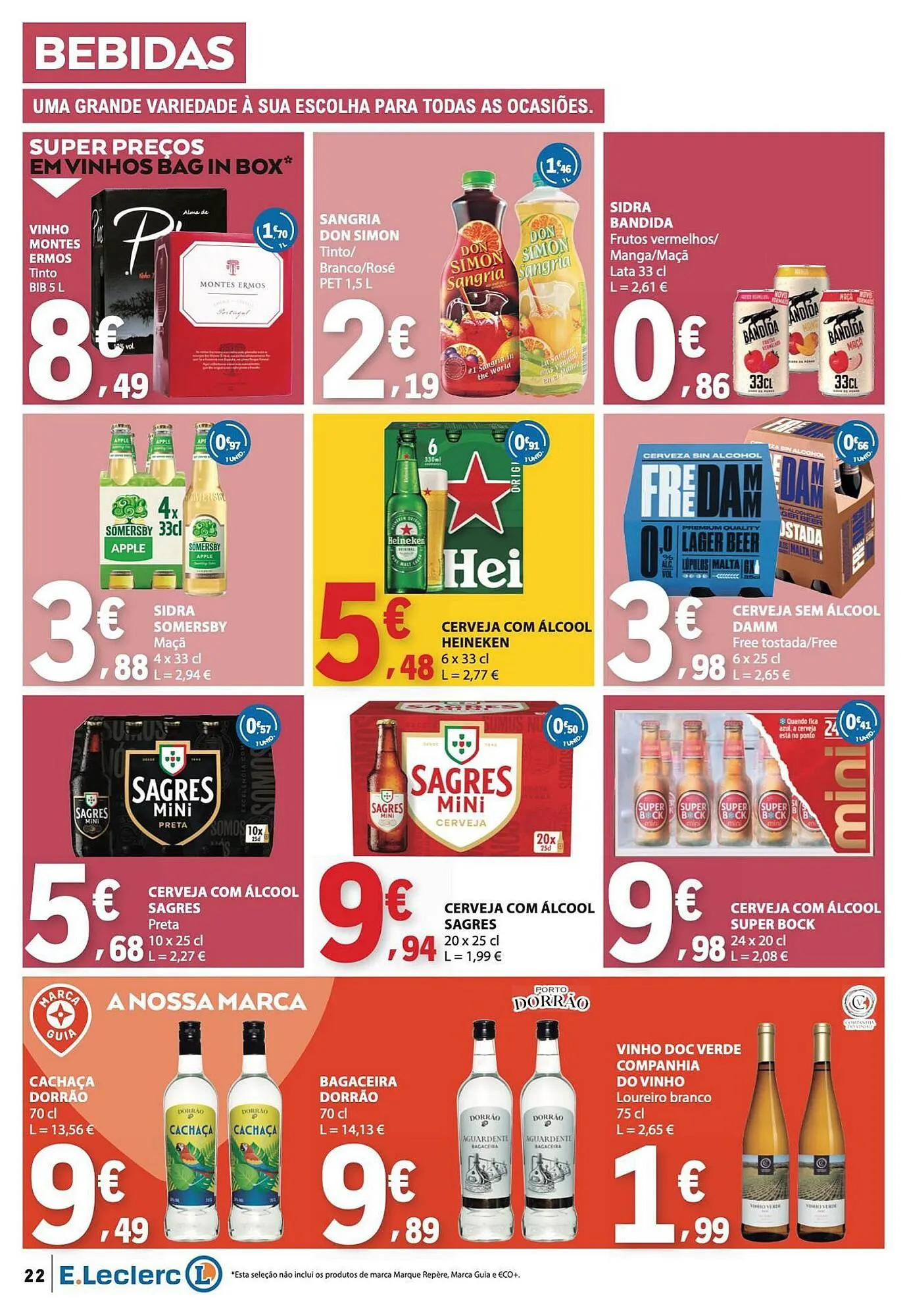 Folheto Folheto E.Leclerc de 19 de março até 25 de março 2026 - Pagina 22