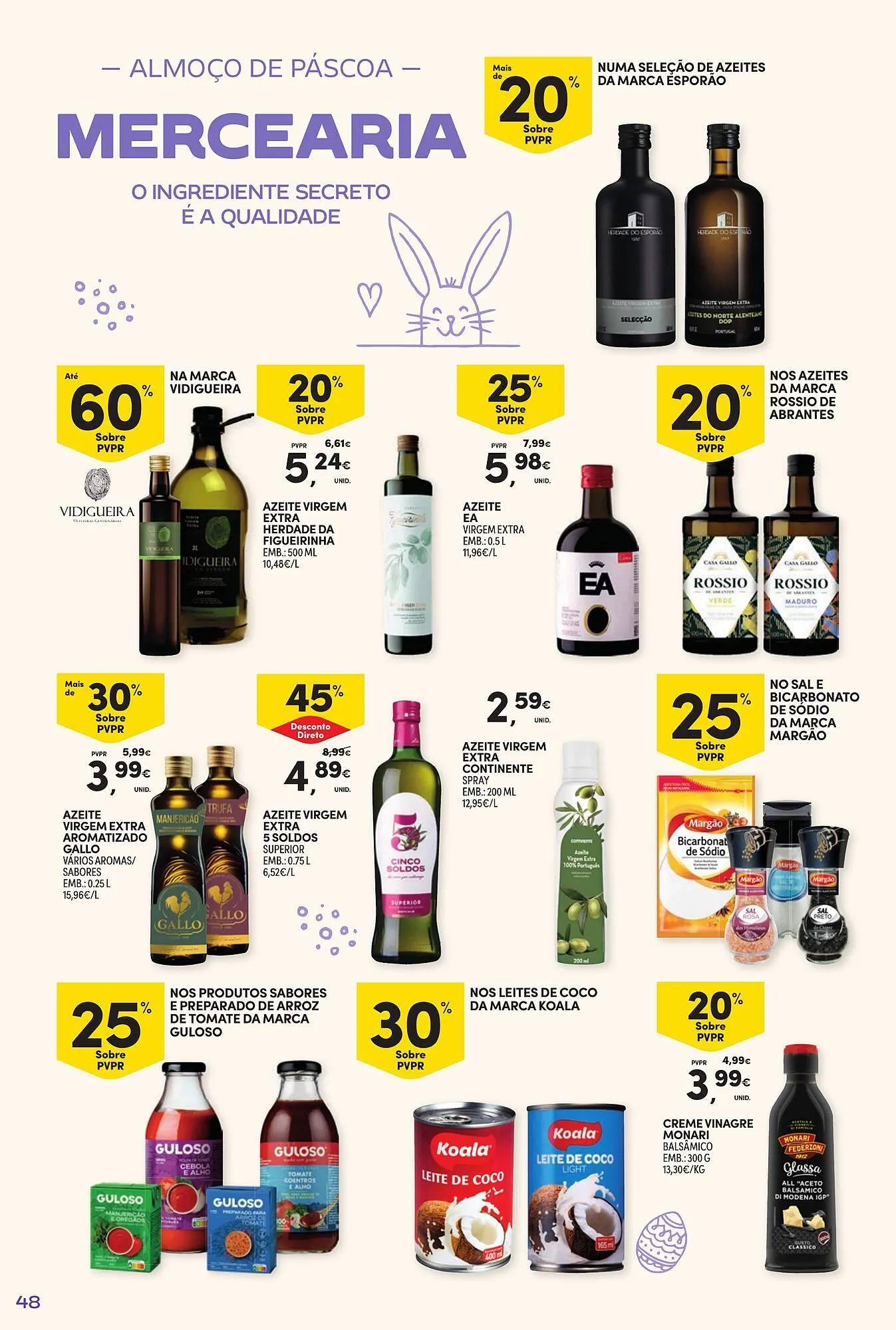 Folheto Folheto Continente de 17 de março até 5 de abril 2026 - Pagina 48