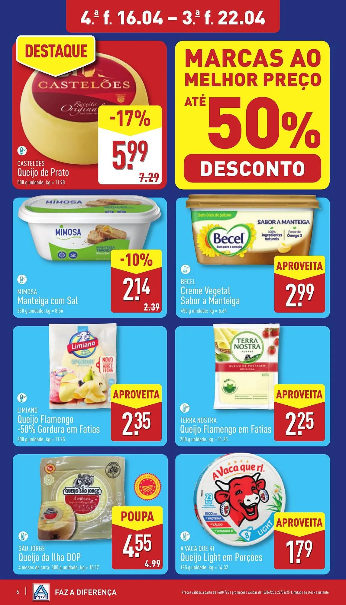 Folheto Folheto ALDI de 16 de abril até 22 de abril 2025 - Pagina 6