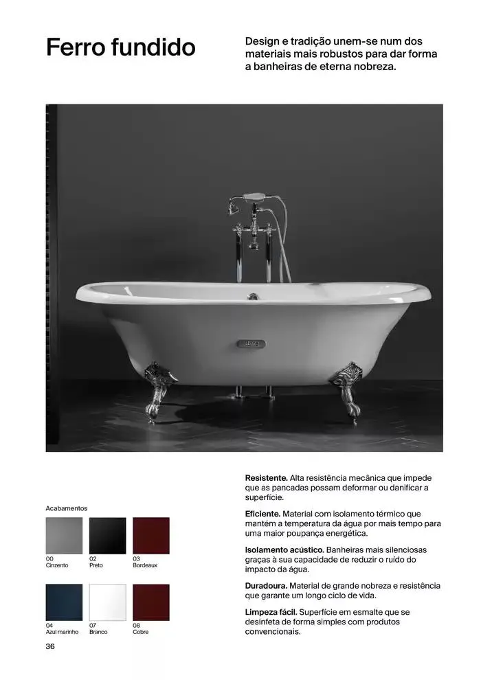 Folheto Soluções de Banho  de 6 de janeiro até 31 de dezembro 2025 - Pagina 38
