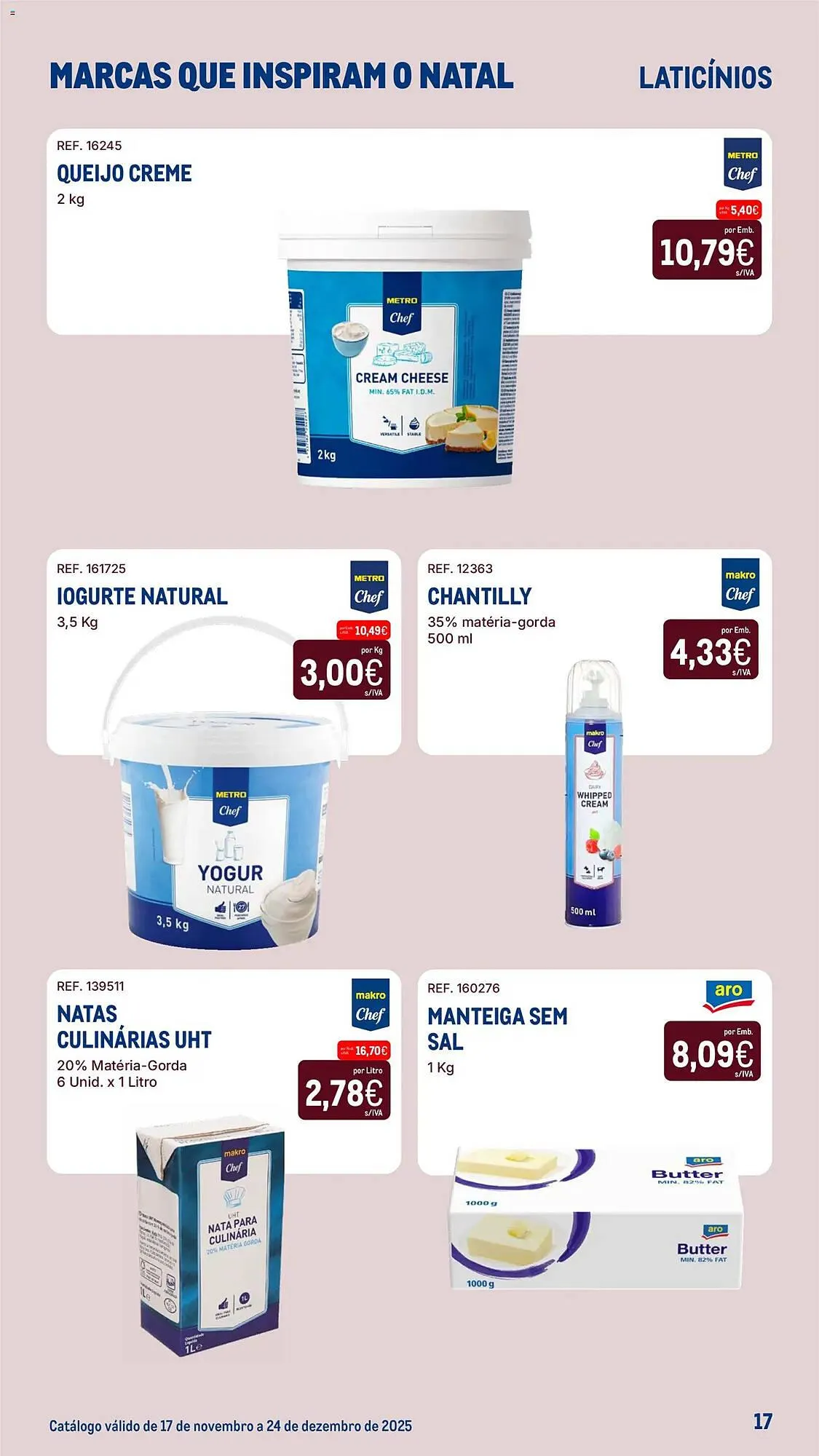 Folheto Catálogo Makro de 17 de novembro até 25 de dezembro 2025 - Pagina 17