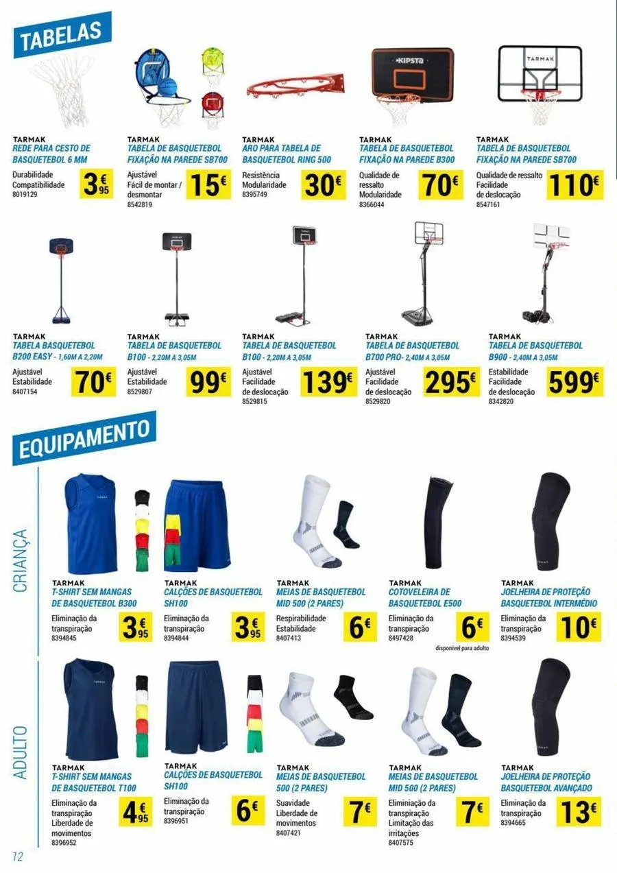 Folheto Folheto de Decathlon até 31.12.2023 de 26 de outubro até 31 de dezembro 2023 - Pagina 12