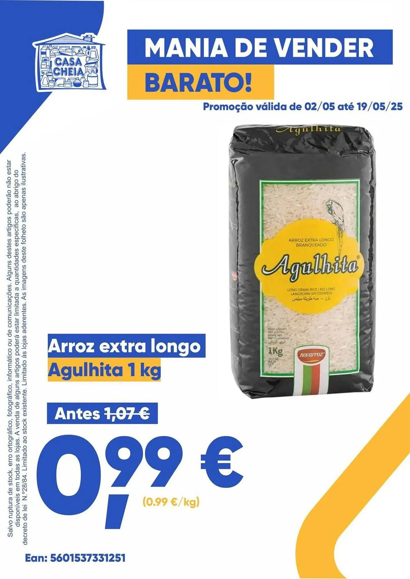 Folheto Folheto Casa Cheia de 2 de maio até 19 de maio 2025 - Pagina 1