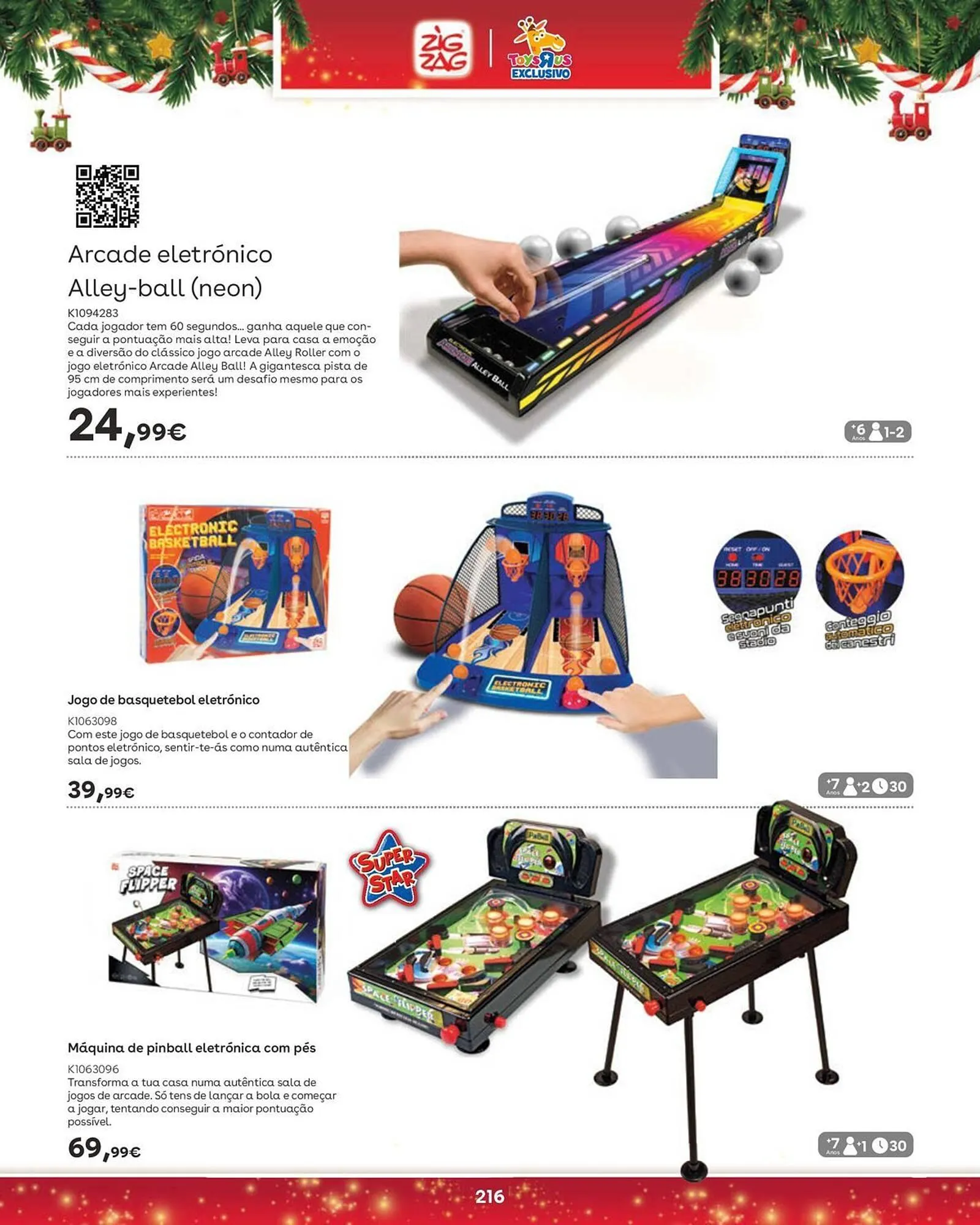 Folheto Catálogo Toys R Us de 5 de novembro até 5 de janeiro 2026 - Pagina 216