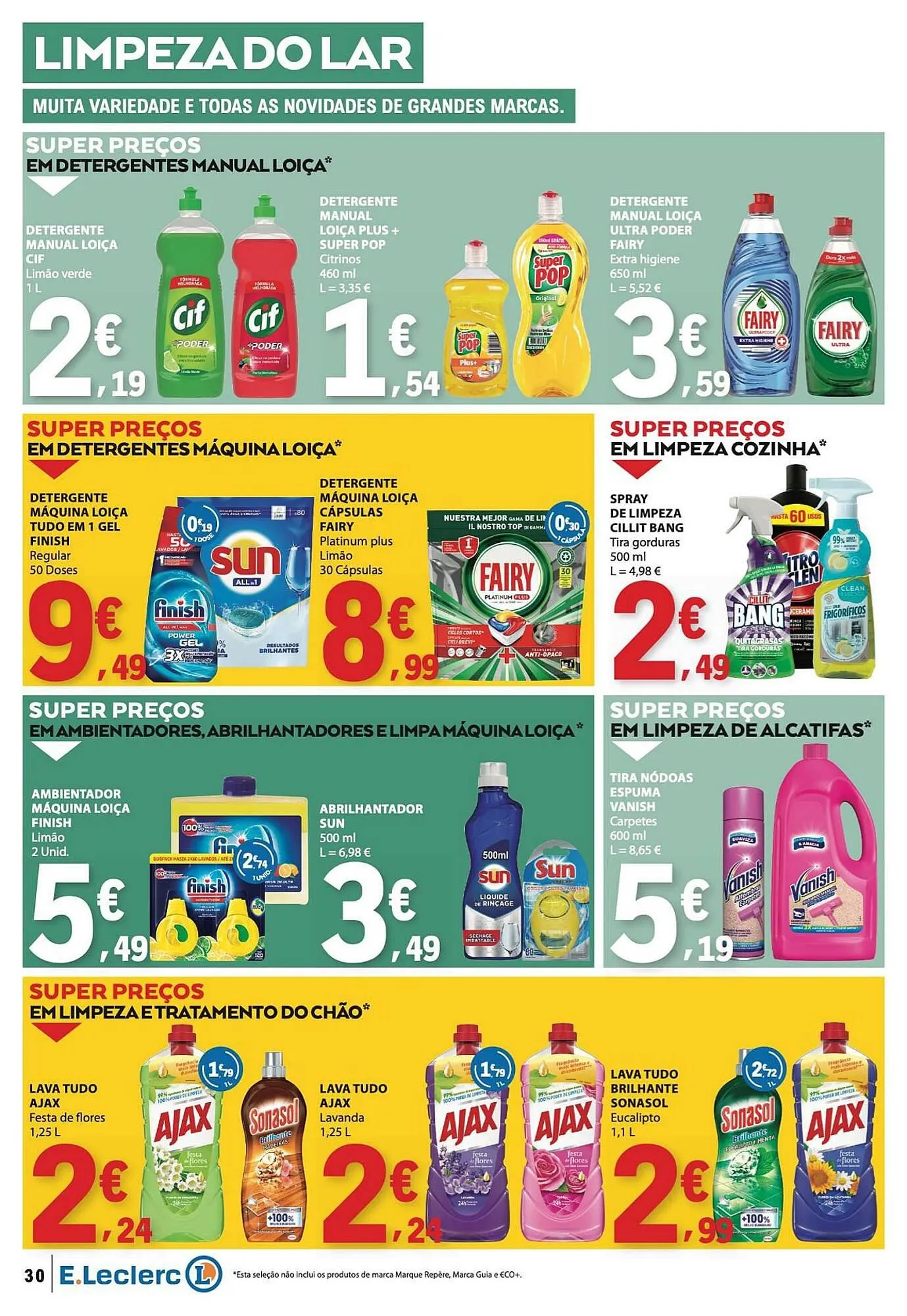 Folheto Folheto E.Leclerc de 16 de abril até 22 de abril 2026 - Pagina 30