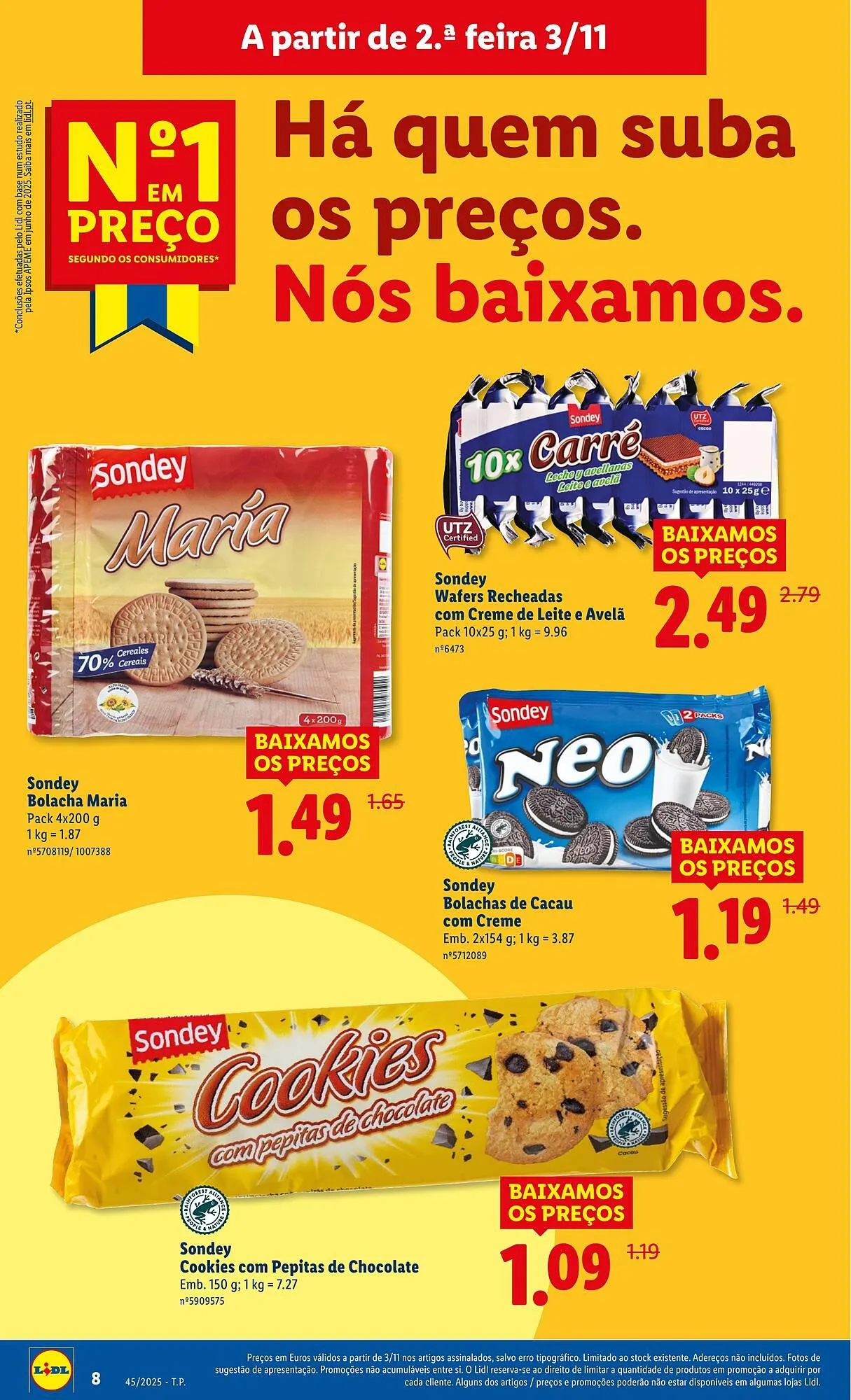 Folheto Folheto Lidl de 3 de novembro até 9 de novembro 2025 - Pagina 8